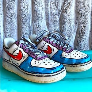 Vintage Custom Air Force 1’s